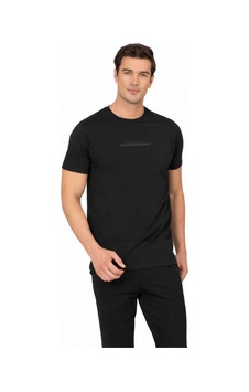 Pierre Cardin Penye Kısakol Pijama Takımlk-pc6135 Siyah