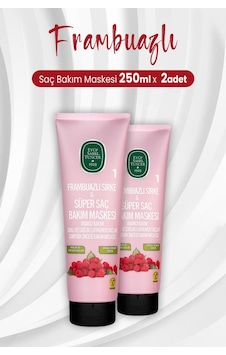 Eyüp Sabri Tuncer Frambuazlı Sirke Süper Saç Maskesi 2 x 250 ML Eyüp Sabri Tuncer Frambuazlı Sirke Süper Saç Maskesi 2 x 250 ML