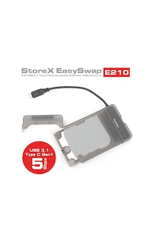 Dark Storex E210 2.5" Usb 3.1(Gen1) Type-C Sataı-I Dark Storex E210 2.5" Usb 3.1(Gen1) Type-C Sataı-I