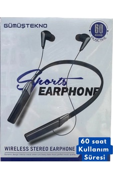 60 Saat Şarjlı Boyuna Takılan Kablosuz Bluetooth Kulaklık Sporcu Ios Android Uyumlu Bulututlu 60 Saat Şarjlı Boyuna Takılan Kablosuz Bluetooth Kulaklık Sporcu Ios Android Uyumlu Bulututlu