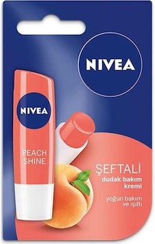 Nivea Shine Şeftali Dudak Bakım Kremi 4.8 G