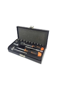 Retta Rlt1604 1/4 Lokma Takımı 6 Köşe 16 Parça Retta Rlt1604 1/4 Lokma Takımı 6 Köşe 16 Parça