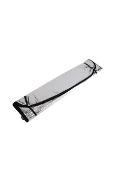 Metalize Ön Cam Oto Güneşlik Büyük 140x70cm Gri Altın