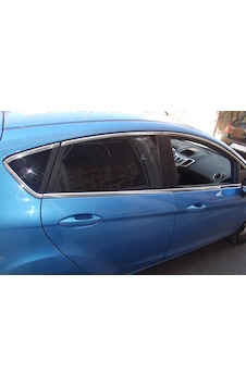 Ford Fiesta Cam Çerçevesi 16 Parça Krom 2009 - 2017