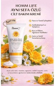 Homm Life Aynı Sefa Kremi E Vitaminli