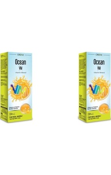 Orzax Vm Vitamin Mineral 150Ml Portakallı Şurup 2'Li Paket