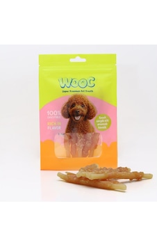 Wooc Tavuk Sargılı Süt Aromalı Köpek Ödülü 75 Gr Wooc Tavuk Sargılı Süt Aromalı Köpek Ödülü 75 Gr