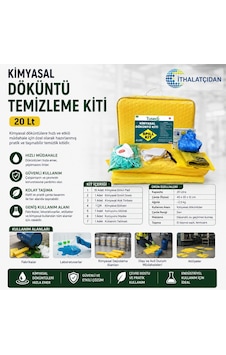 Kimyasal Döküntü Temizleme Kiti 20 Lt Bant Marketim