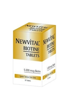 Newvıtal Biotin 60 Tablet