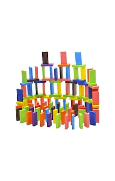 Çocuk Oyuncakları, Domino Oyun Oyuncakları, Ahşap Oyuncaklar, Domino Oyuncak Dominolar, İnşaat Oyunları, Ahşap Oyuncaklar 43621465