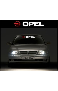 Opel Alın Ön Cam Yazısı Oto Sticker Yapıştırması Opel Alın Ön Cam Yazısı Oto Sticker Yapıştırması