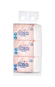 Rulopak Tekçek Tuvalet Kağıdı 3Lü Paket Çok Renkli Rulopak Tekçek Tuvalet Kağıdı 3Lü Paket Çok Renkli