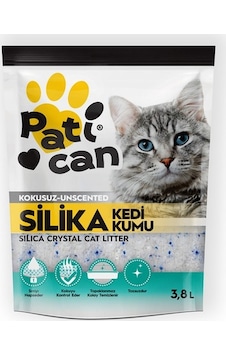 Patican Silika Kristal Kedi Kumu 3800 ML Patican Silika Kristal Kedi Kumu 3800 ML