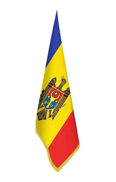Moldova Bayrağı - Ofis-makam-toplantı Odaları - Saçaklı Makam Bayrağı 1