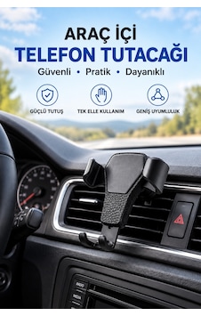 Araç İçi Telefon Tutucu Klima Izgara Menfez Uyumlu Destek Ayaklı Sarsıntı Önleyici Telefon Tutacağı Siyah Siyah Araç İçi Telefon Tutucu Klima Izgara Menfez Uyumlu Destek Ayaklı Sarsıntı Önleyici Telefon Tutacağı Siyah Siyah