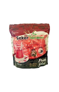 Şeker Tanem Stick Toz Şeker Kırmızı Baskılı 3 Gr X 250li 750 Gr Tekli
