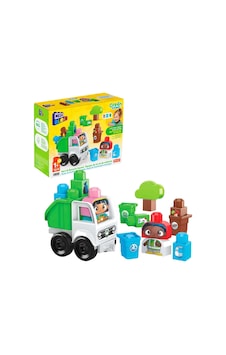 Mega Brands Bloks Doğa Dostu Arkadaşlar Seti, Yürüme Çağındaki Ço