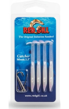 Red Gill Original 9cm Silikon Yem - Read Pearl Red Gill Original 9cm Silikon Yem - Read Pearl