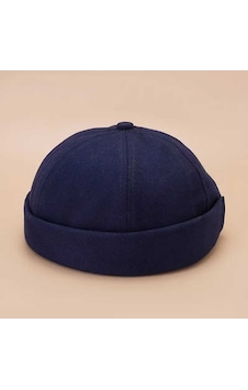Eleven Market Retro Docker Cap Takke Leon Bere Unisex Lacivert Şapka Eleven Market Retro Docker Cap Takke Leon Bere Unisex Lacivert Şapka