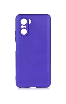 Xiaomi Redmi K40 Kılıf Zore Premier Silikon Kapak Saks Mavi Xiaomi Redmi K40 Kılıf Zore Premier Silikon Kapak Saks Mavi