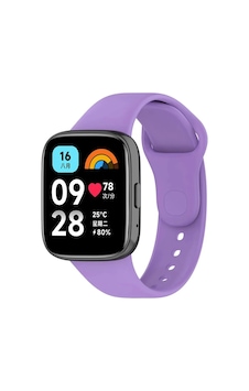 Sptmgldı Newface Xiaomi Redmi Watch 3 Active Klasik Kordon - Lila Sptmgldı Newface Xiaomi Redmi Watch 3 Active Klasik Kordon - Lila