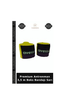 Premium Antrenman 3,5 M Boks Bandajı Sarı Premium Antrenman 3,5 M Boks Bandajı Sarı
