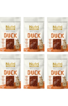 Nutri Feline Duck Ördek Etli Tahılsız Kedi Ödülü 50 Gr. X 6 Adet Nutri Feline Duck Ördek Etli Tahılsız Kedi Ödülü 50 Gr. X 6 Adet