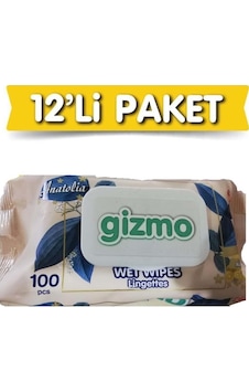 Gizmo Islak Mendil 12 X 100 Yaprak Gizmo Islak Mendil 12 X 100 Yaprak
