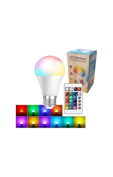 Powerlux 7W Rgbw LED Ampul Ir Kumandalı