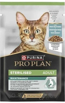 Pro Plan Sterilised Okyanus Balıklı Pouch Yetişkin Kedi Konservesi 85 Gr Pro Plan Sterilised Okyanus Balıklı Pouch Yetişkin Kedi Konservesi 85 Gr