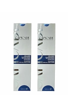 Capicade Collagen Caffein Biotin Şampuan 220 Ml 2 Adet Tüm Saç Tipleri Capicade Collagen Caffein Biotin Şampuan 220 Ml 2 Adet Tüm Saç Tipleri