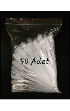 Plastik Pastör Pipet 3 Ml (50'Li) Plastik Pastör Pipet 3 Ml (50'Li)