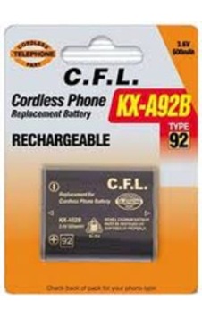 C.F.L Kx-a92b 3.6 V 600 Mah