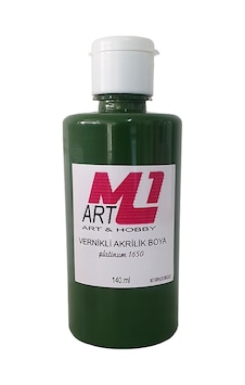M1 Art Vernikli Akrilik Boya Yeşil 140.ml M1 Art Vernikli Akrilik Boya Yeşil 140.ml