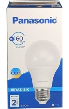 6'lı Panasonic Led Ampul 8,5 W 6'lı Panasonic Led Ampul 8,5 W