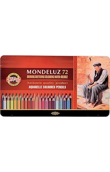 Koh-I Noor Mondeluz Suluboya Kalemi - 72'Li Koh-I Noor Mondeluz Suluboya Kalemi - 72'Li