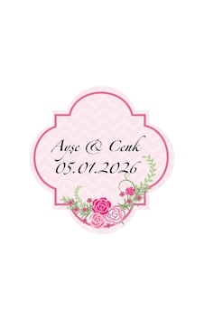 Zincir Örgülü Kare Mühür Kına Nişan Düğün 3x3 Cm Özel Etiket / 50 Adet Sticker Beyaz Zincir Örgülü Kare Mühür Kına Nişan Düğün 3x3 Cm Özel Etiket / 50 Adet Sticker Beyaz