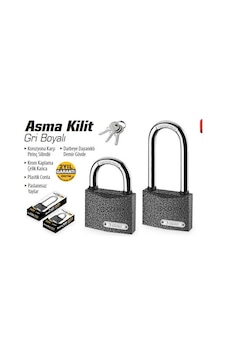 Sgs 1332 Gri Asma Kilit Uzun 50 Mm N11.2234 Sgs 1332 Gri Asma Kilit Uzun 50 Mm N11.2234