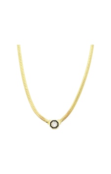 Serenay Kolye 718018 Gold Gümüş Serenay Kolye 718018 Gold Gümüş