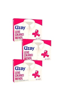 Uzay Leke Çıkartıcı Mendil 3 x 12'li Uzay Leke Çıkartıcı Mendil 3 x 12'li