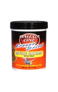 Omega One Freeze Dried Mysis Shrimp 490ml / 43gr Omega One Freeze Dried Mysis Shrimp 490ml / 43gr