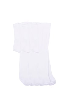 Hepsine Rakip Kız / Erkek Bebek Çocuk Düz Renk Külotlu Çorap 3 Lü Paket Beyaz Hepsine Rakip Kız / Erkek Bebek Çocuk Düz Renk Külotlu Çorap 3 Lü Paket Beyaz