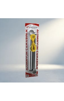 Yuvarlak Alüminyum Çamaşır Askısı 1 Adet - Yuvarlak Alüminyum Çamaşır Askısı 1 Adet -