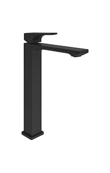 Fold Yüksek Lavabo Bataryası Mat Siyah