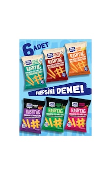 Hashtag Fırınlanmış Nohut Cipsi 6'lı Karışık Tanışma Paketi Trio Move Hashtag Fırınlanmış Nohut Cipsi 6'lı Karışık Tanışma Paketi Trio Move