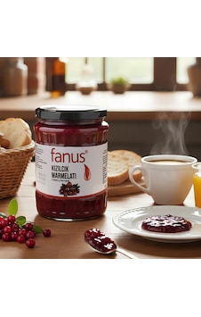 Fanus Kızılcık Marmelatı 650 G