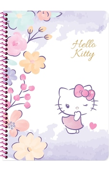 Hello Kitty A4 80 Yp Çizgili Spr.karton Kapak Defter - Beyaz Beyaz Hello Kitty A4 80 Yp Çizgili Spr.karton Kapak Defter - Beyaz Beyaz