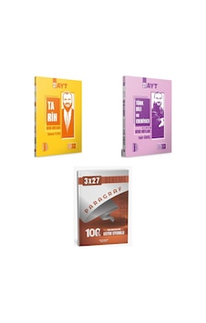 2027 Benim Hocam Ayt Tarih + Edebiyat Türk Dili Ve Edebiyatı Konu + Anla Kazan Paragraf Deneme 3'lü Set 2027 Benim Hocam Ayt Tarih + Edebiyat Türk Dili Ve Edebiyatı Konu + Anla Kazan Paragraf Deneme 3'lü Set