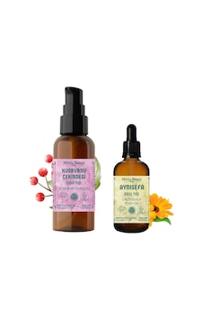 100ml Kuşburnu Çekirdeği Yağı , Aynısefa Yağı 30ml