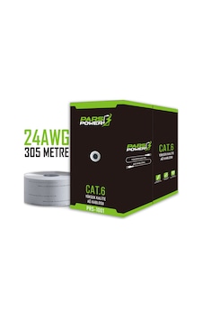 Pars Power 24 Awg 0.50 mm 305 Metre Network Cat6 U/UTP İç Mekan Pars Power 24 Awg 0.50 mm 305 Metre Network Cat6 U/UTP İç Mekan